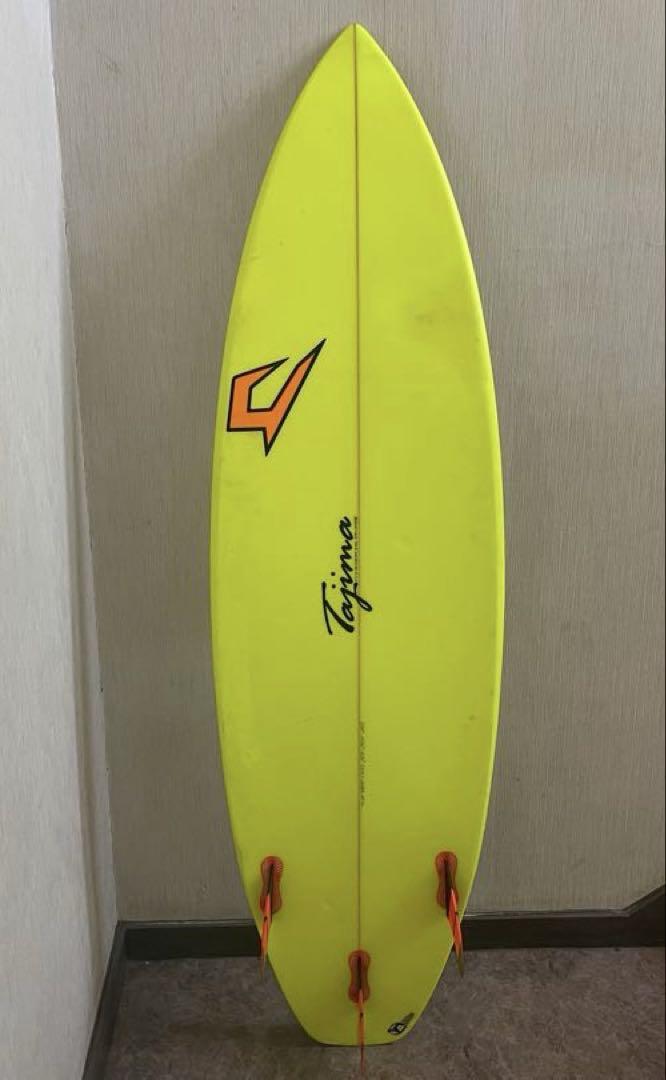 Justice ジャスティス Tajima タジマ ショートボード イエロー