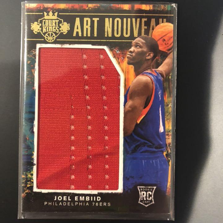 NBA panini 14-15 court kings joel embiid NBA panini 14-15 court kings joel embiid