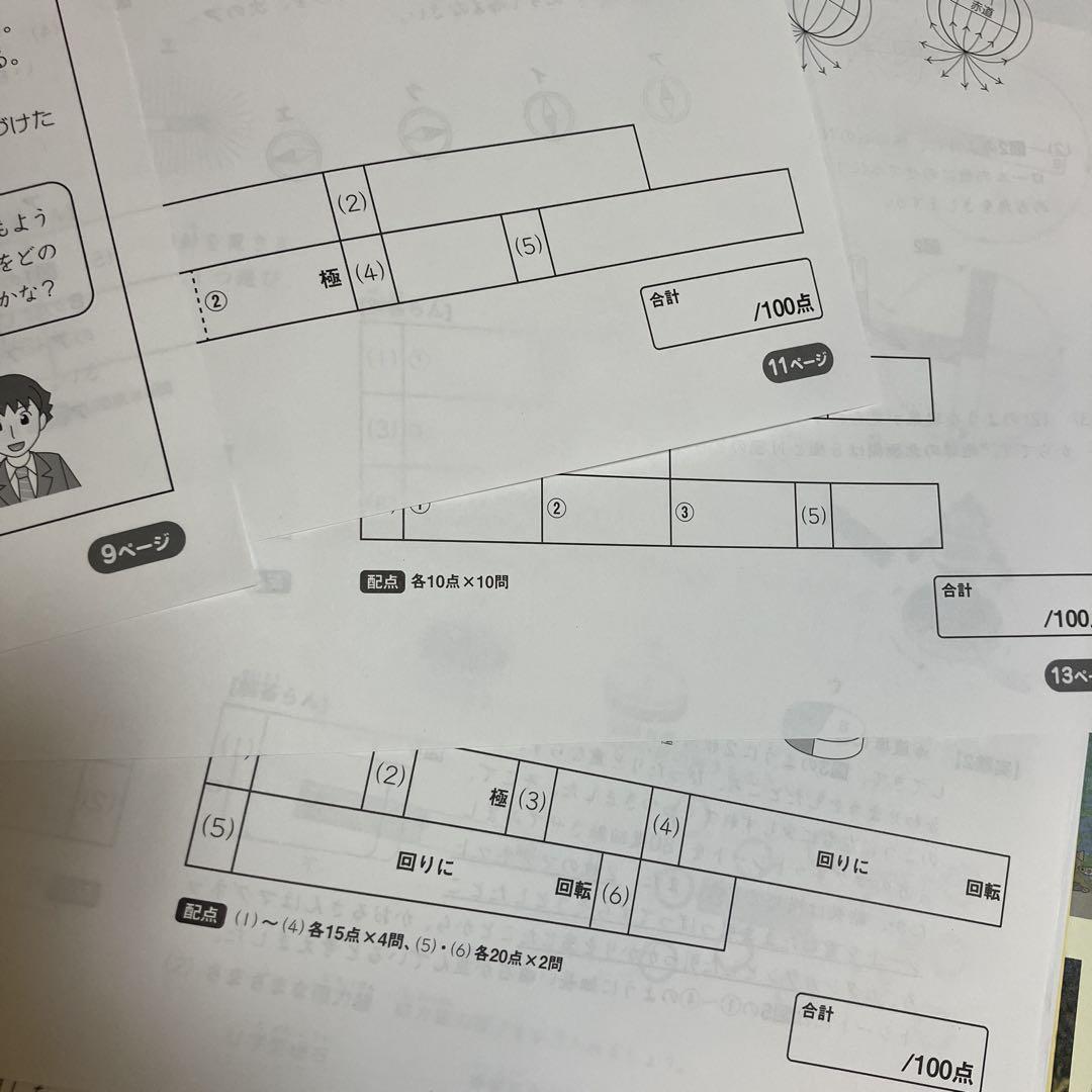 2024年SAPIX6年生テキスト一年分フルセット(理科1科)4科目まとめ買い サピックス 小学3年生 2024年度1年分 4科目テキストセット