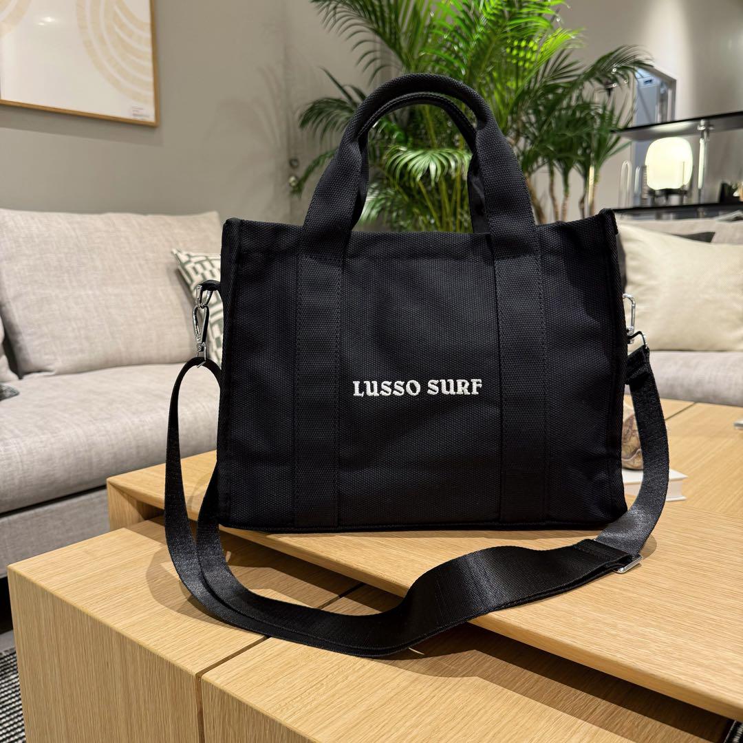 正規品　LUSSO SURF 2wayショルダートートバッグ　ブラック