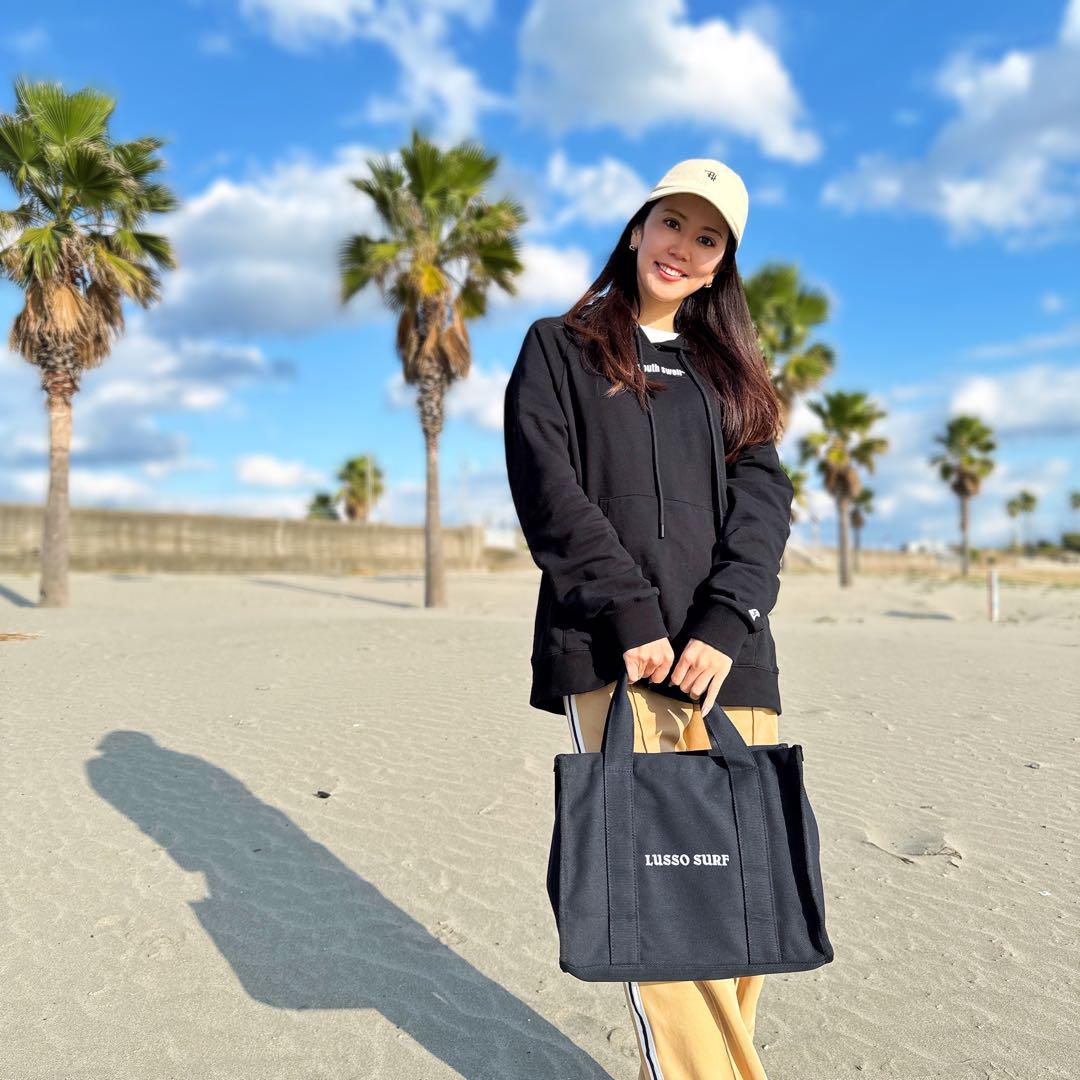 正規品　LUSSO SURF 2wayショルダートートバッグ　ブラック