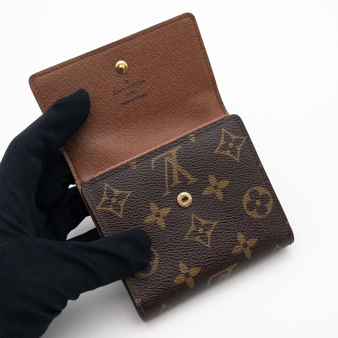 【極美品】ルイヴィトン ポルトフォイユエリーズ モノグラム Wホック 折り財布 画像4