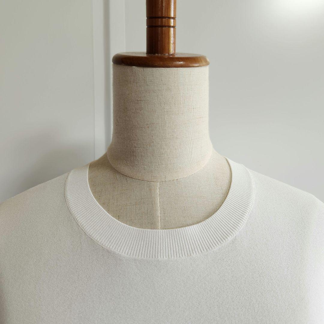 新品 23区 【洗える】レーヨン ポリエステル ストレッチ ドルマン ニット