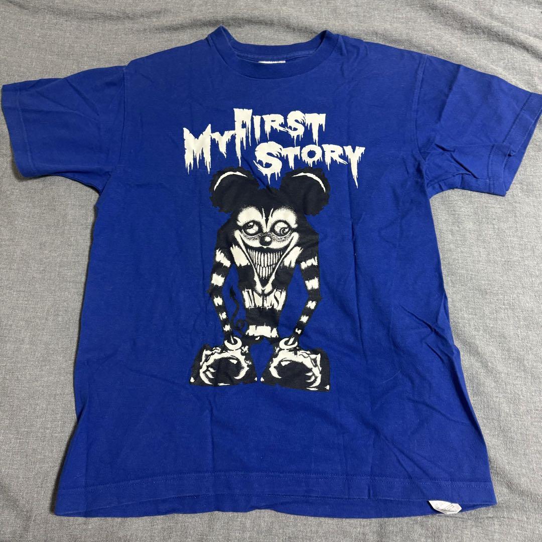 プ*ン様 MY FIRST STORY Tシャツ Mサイズ 青