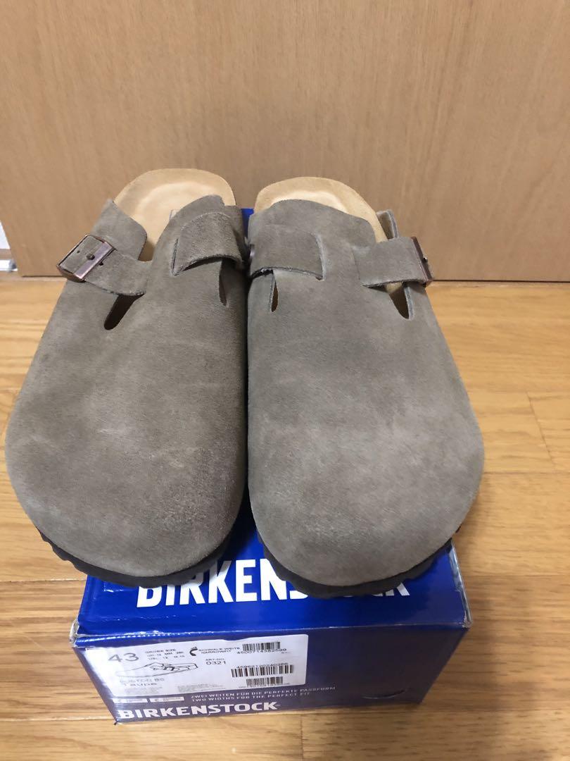 美品 BIRKENSTOCK ボストン スエード トープ 43 28㎝ ナロー幅