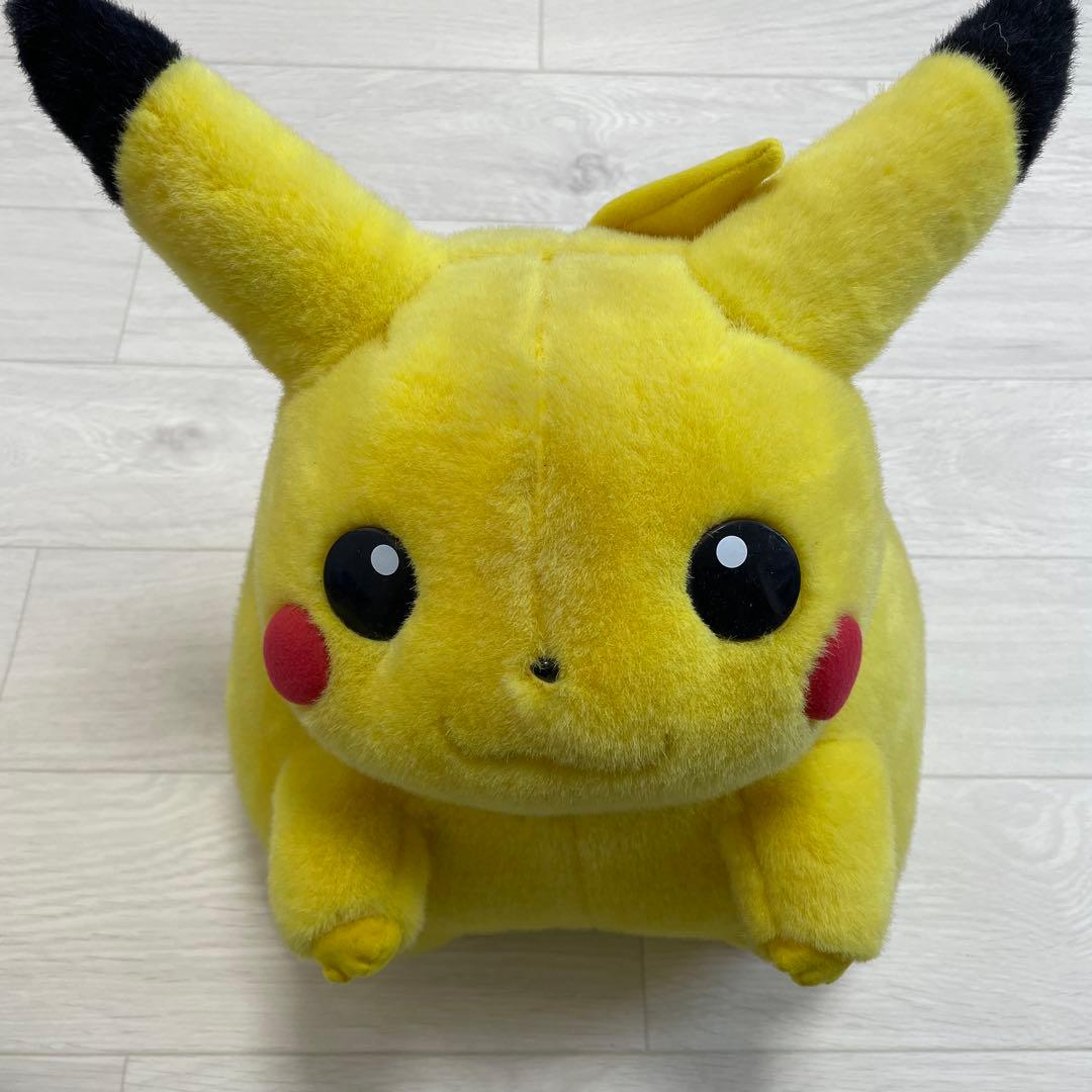 初期　ピカチュウ ぬいぐるみ TOMY 初期 ピカチュウ ぬいぐるみ 大きいサイズ トミー製 当時品