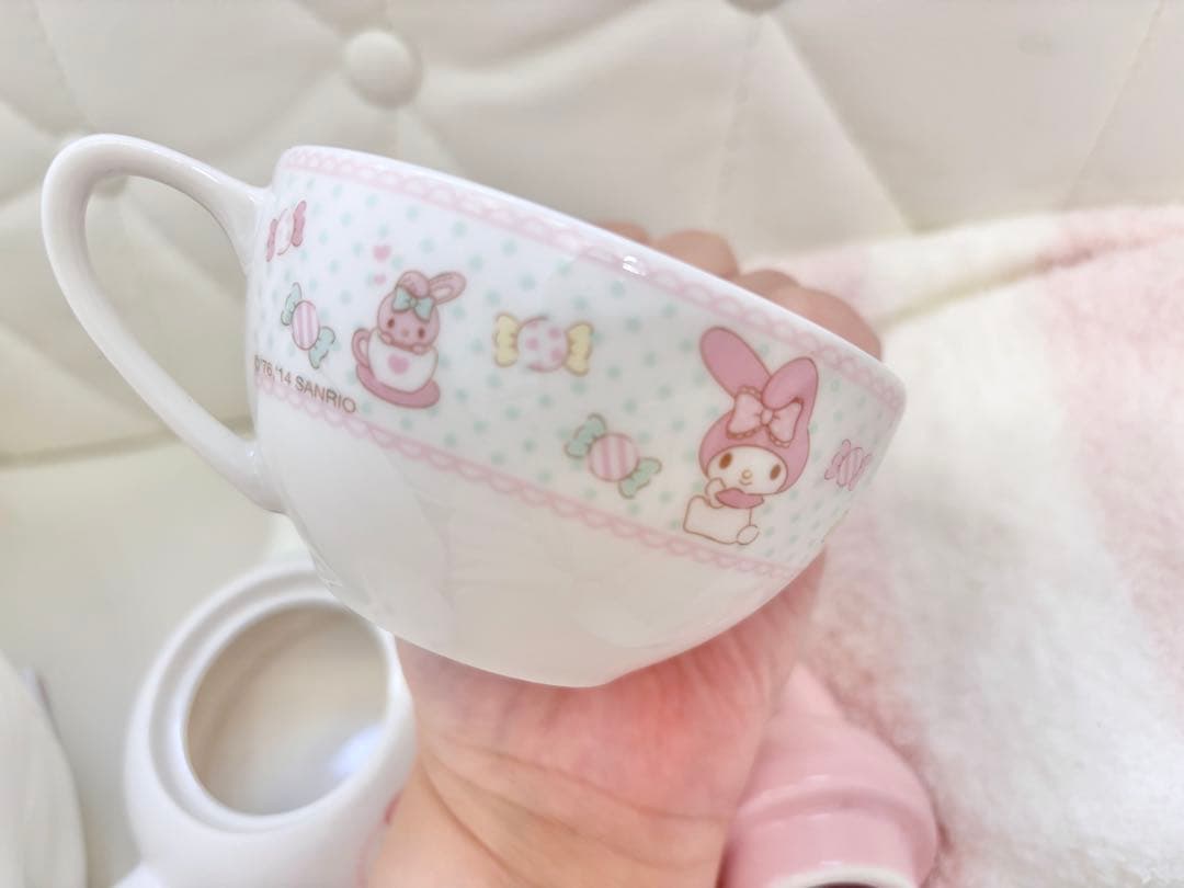 マイメロディー ティーポット美濃焼 Tea for One セット サンリオ マイメロディー ティーポット美濃焼 Tea for One セット サンリオ