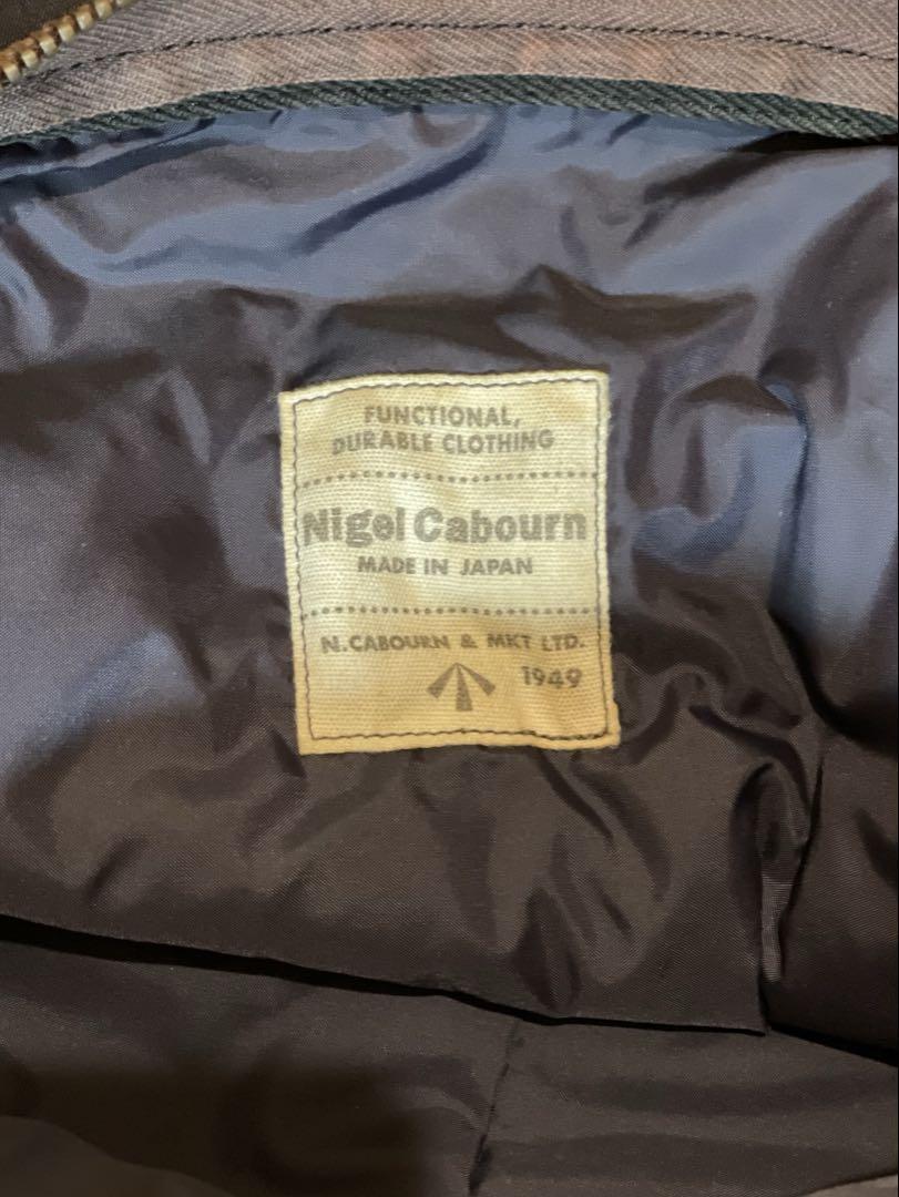 Nigel Cabourn ネイビーヘルメットバッグ