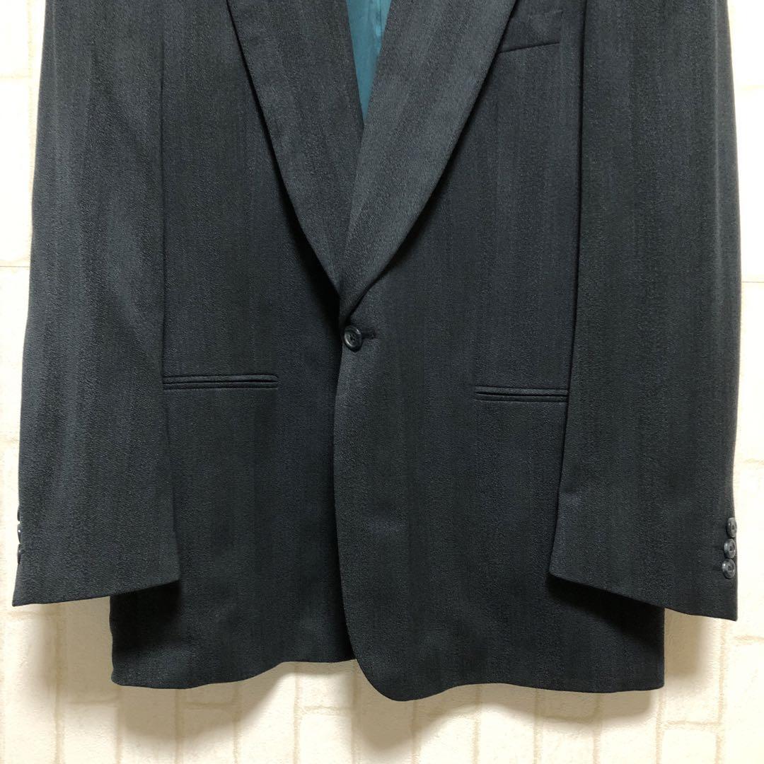 JHANE BARNES タキシード ジャケット ゆるだぼ 古着 40R 深緑