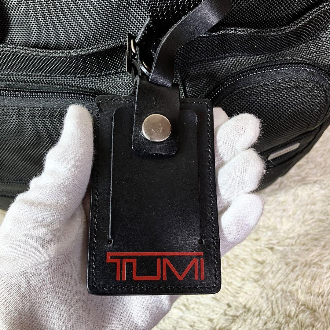 美品✨TUMI エクスパンダブル ビジネスバッグ 2way ブリーフケース 黒