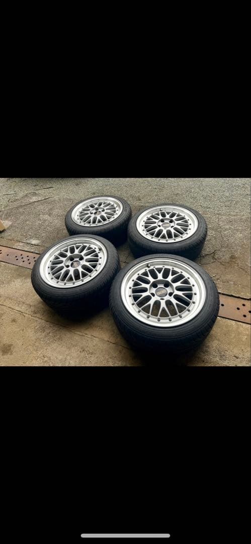 BBS LM 17インチ 17x8J 9J 114.3 5H ET45 ET42