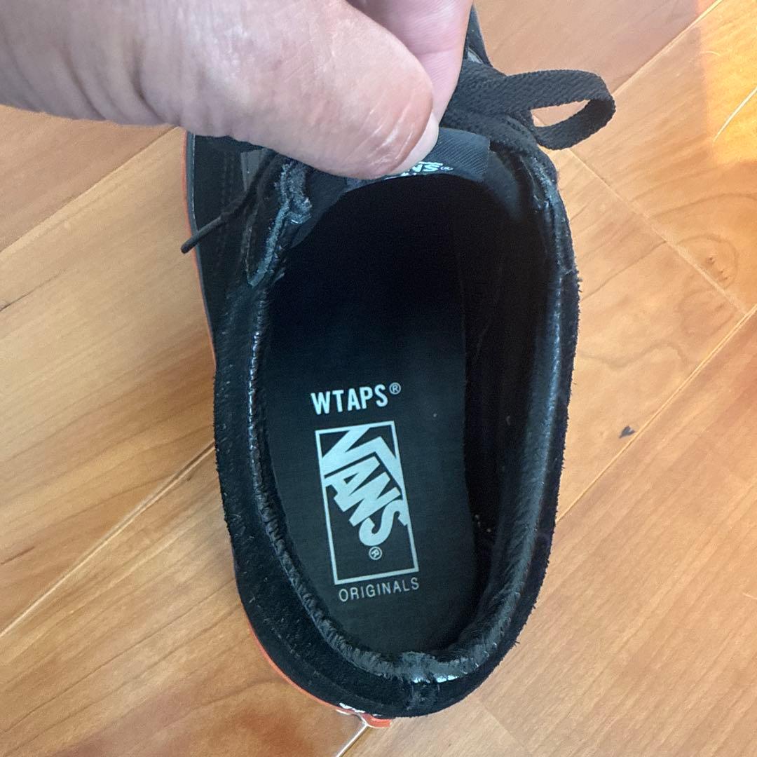 VANS WTAPS ブラック スニーカー 27.0 VANS WTAPS ブラック スニーカー 27.0