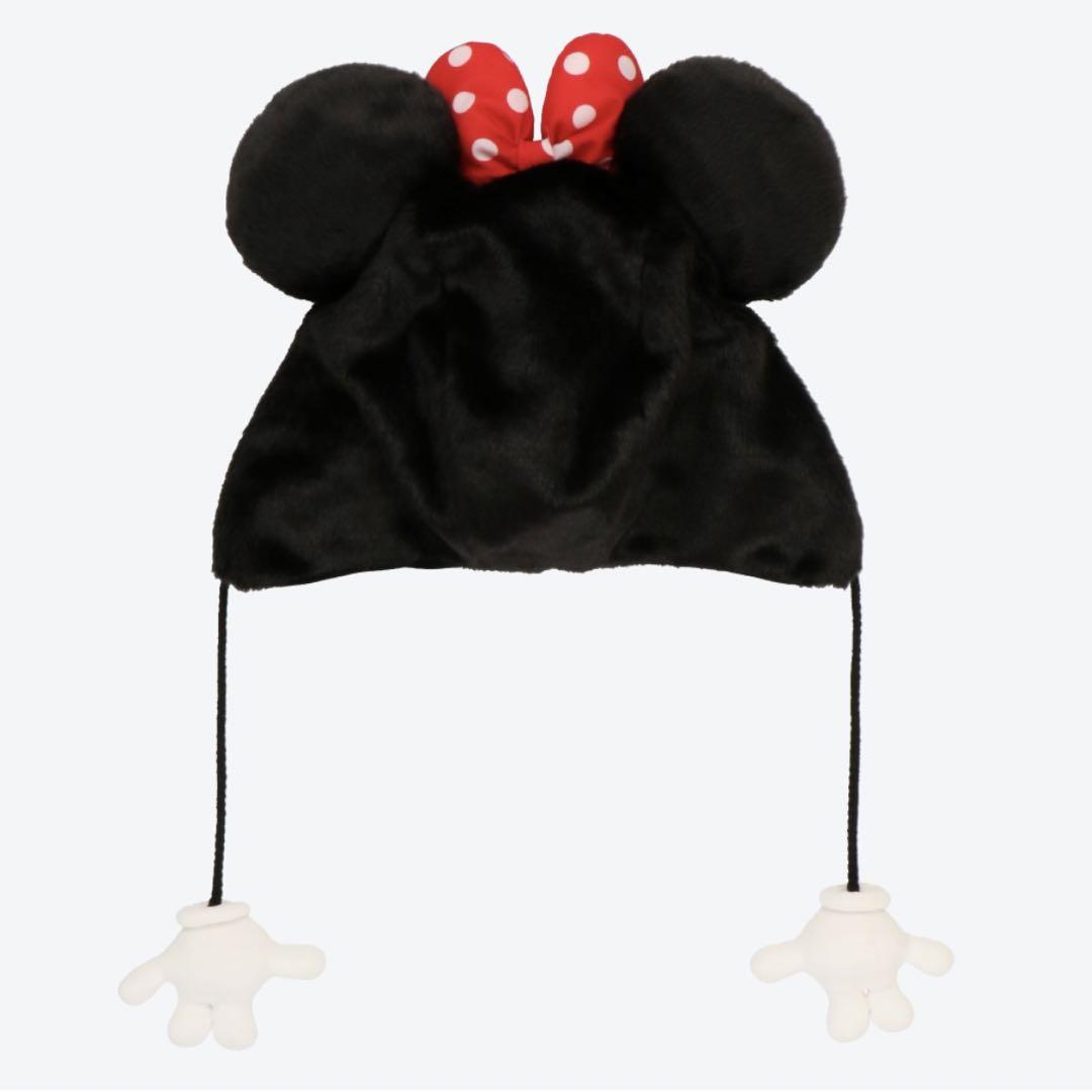 ミニー ファンキャップ 黒 ピンク TDL TDS ディズニー リゾート