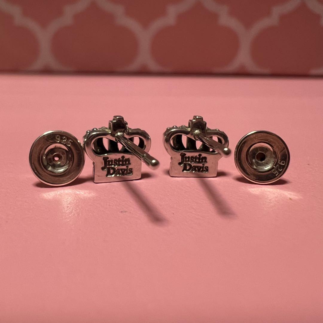 美品 ジャスティンデイビス ピアス 両耳 - メルカリ