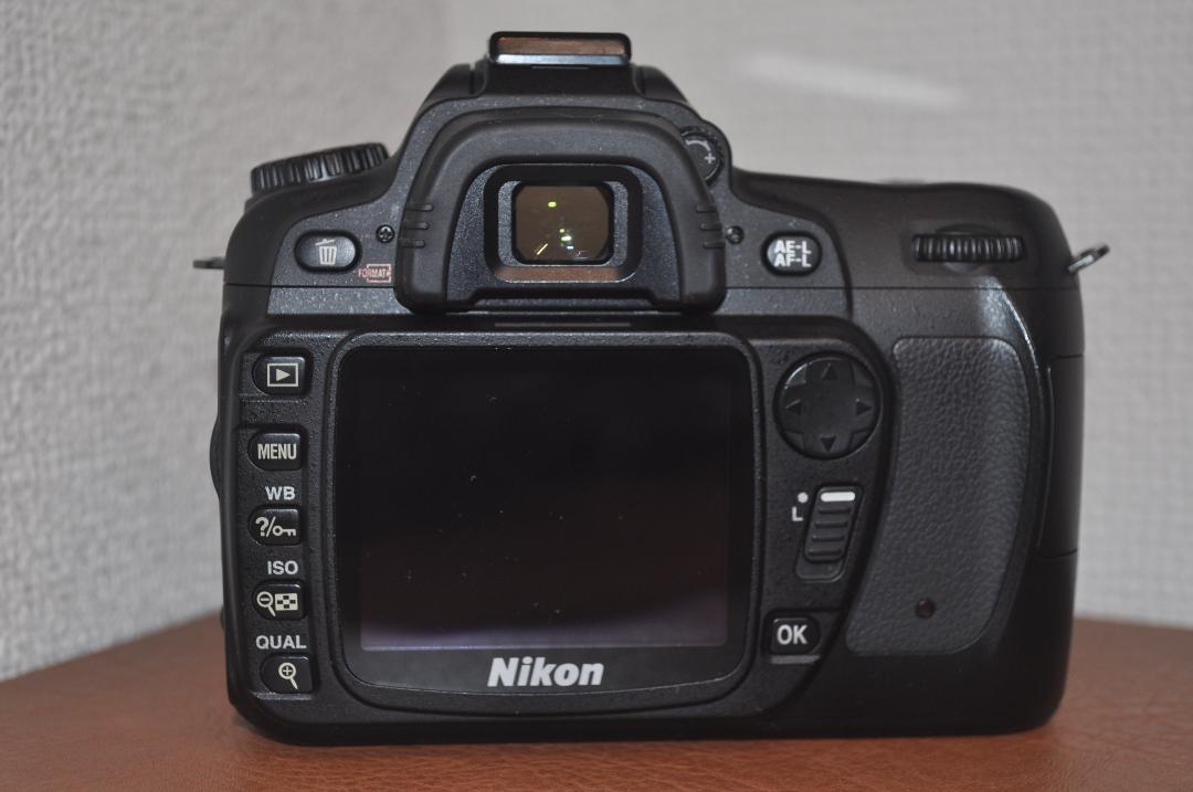 【棚卸し】Nikon D80 動作確認済 シャッター回数7700 本体 付属品付