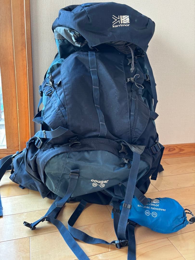 karrimor cougar 55-75 カリマー バックパック　登山