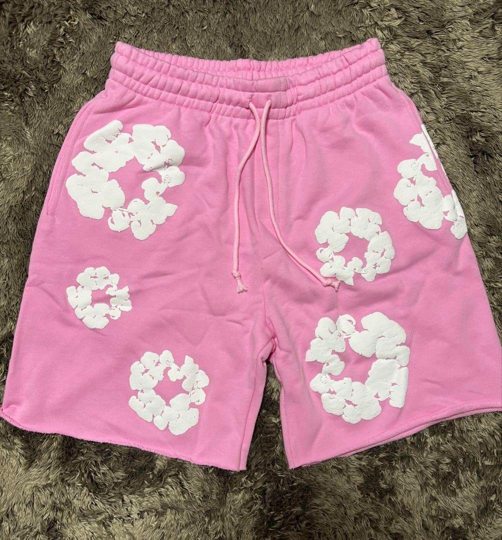 DENIM TEARS デニムティアーズ COTTON WREATH SWEAT SHORTS 花柄