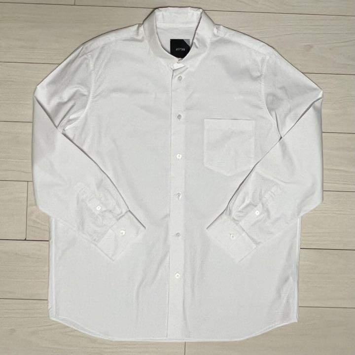 ATON コットンツイル オーバーサイズ シャツ 04 日本製 6896711