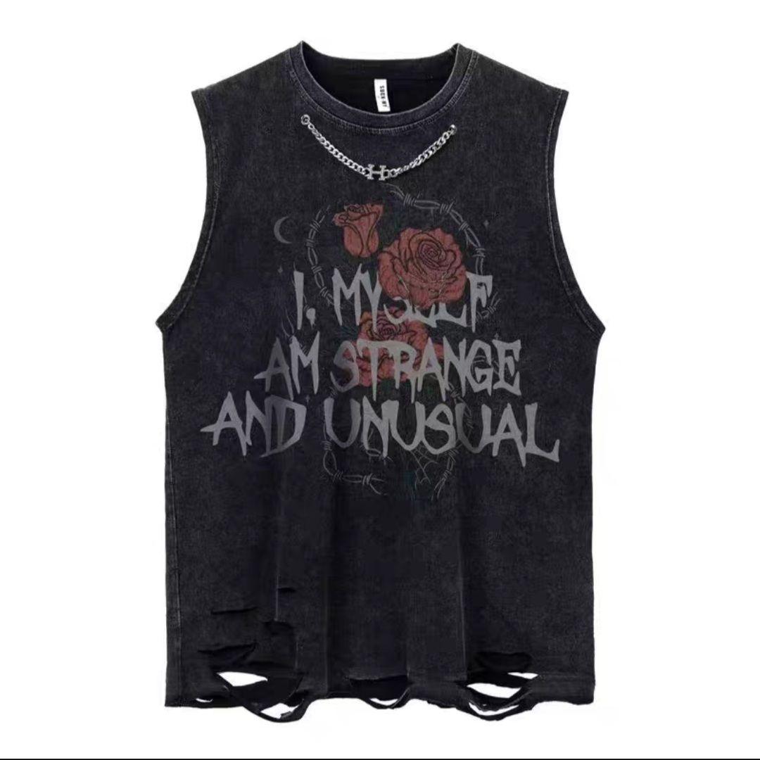 【VEG Dream】Crusher Rose Damage TankTop