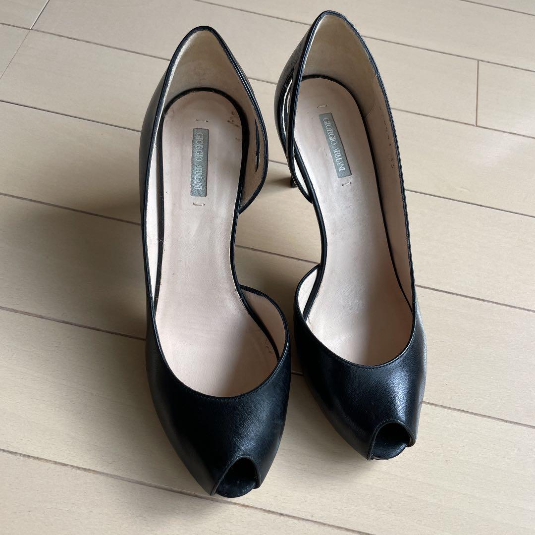 GIORGIO ARMANI パンプス 黒 4105025A0007 パンプス71025ブラック – 銀座ヨシノヤオンラインショップ