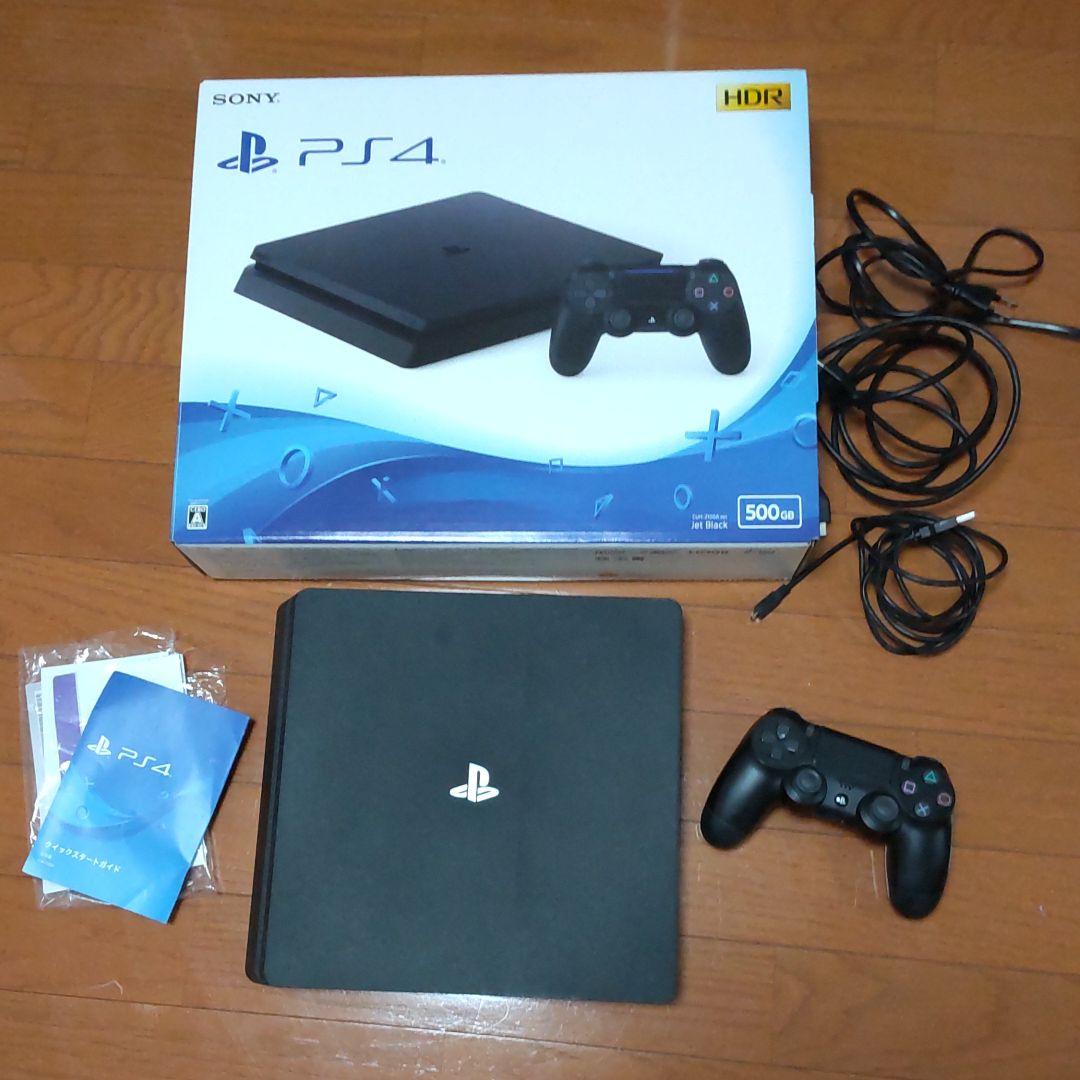 家庭用ゲーム機本体 PlayStation4 - PlayStation4 CUH-2100A PlayStation®4 ジェット・ブラック 500GB CUH-2100A…