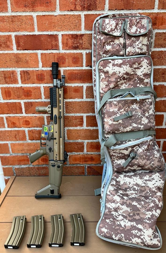 東京マルイ 次世代電動ガン スカーL CQC SCAR-L CQC FDE 雑誌で紹介