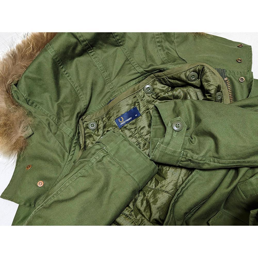 FRED PERRY F2516 モッズコート XS ライナー変色有り