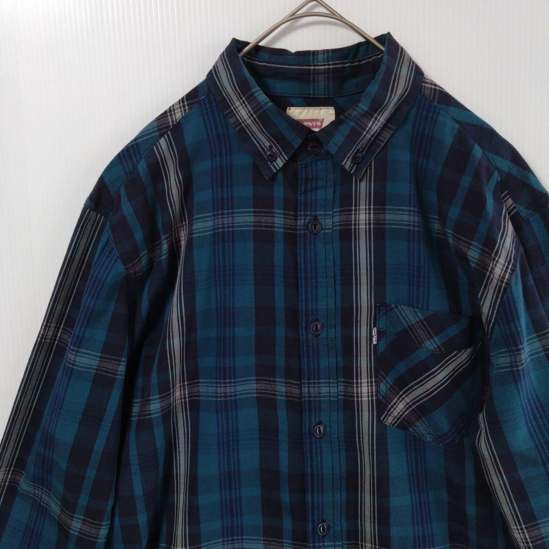 1334 リーバイス 長袖シャツ Sサイズ US古着 Levis チェック