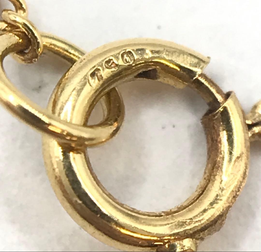 激レア最安✨ティファニー　ネフライトハートチェーンクロスネックレスゴールド750