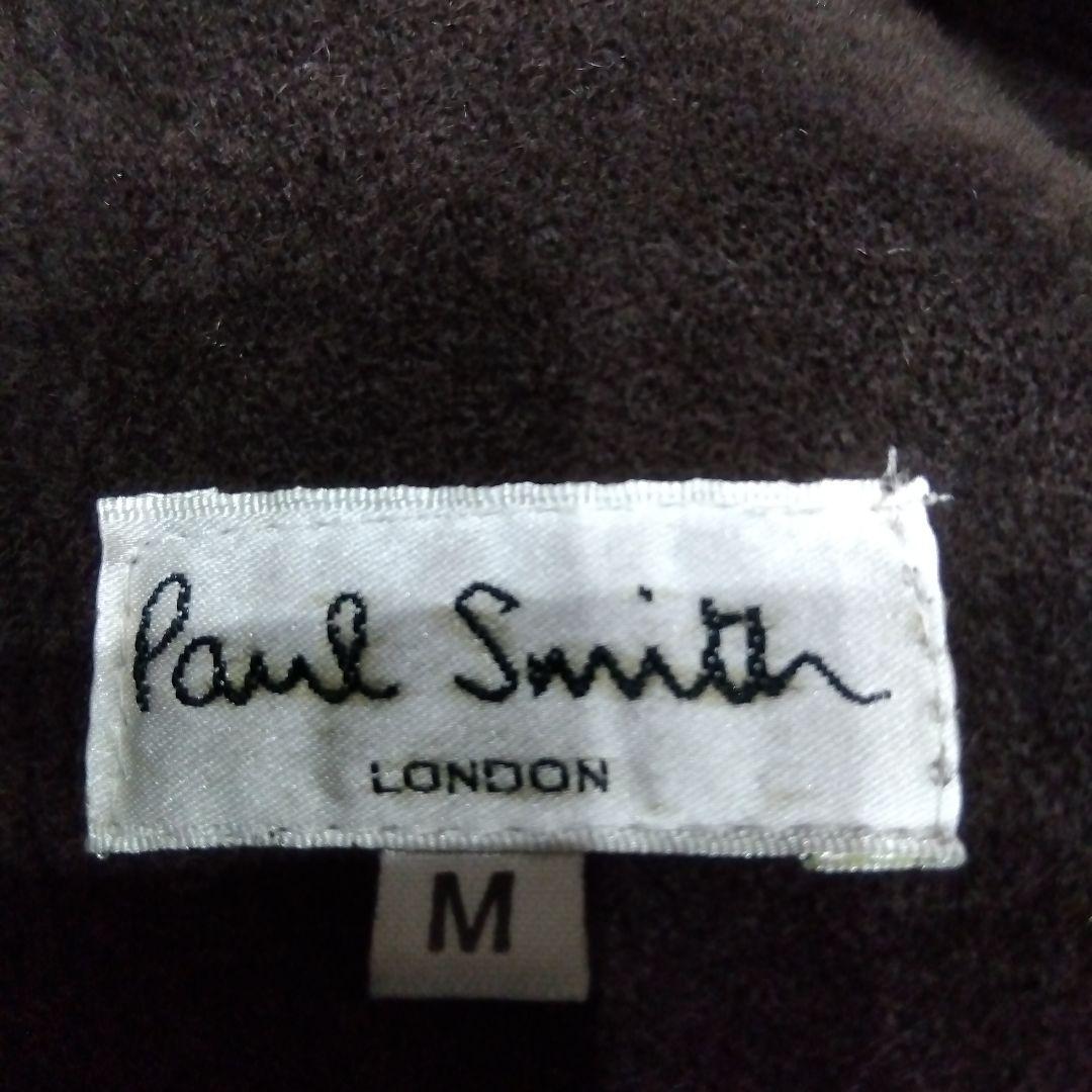 ポールスミス  PaulSmith リアルムートン ラムレザー ブラウン M