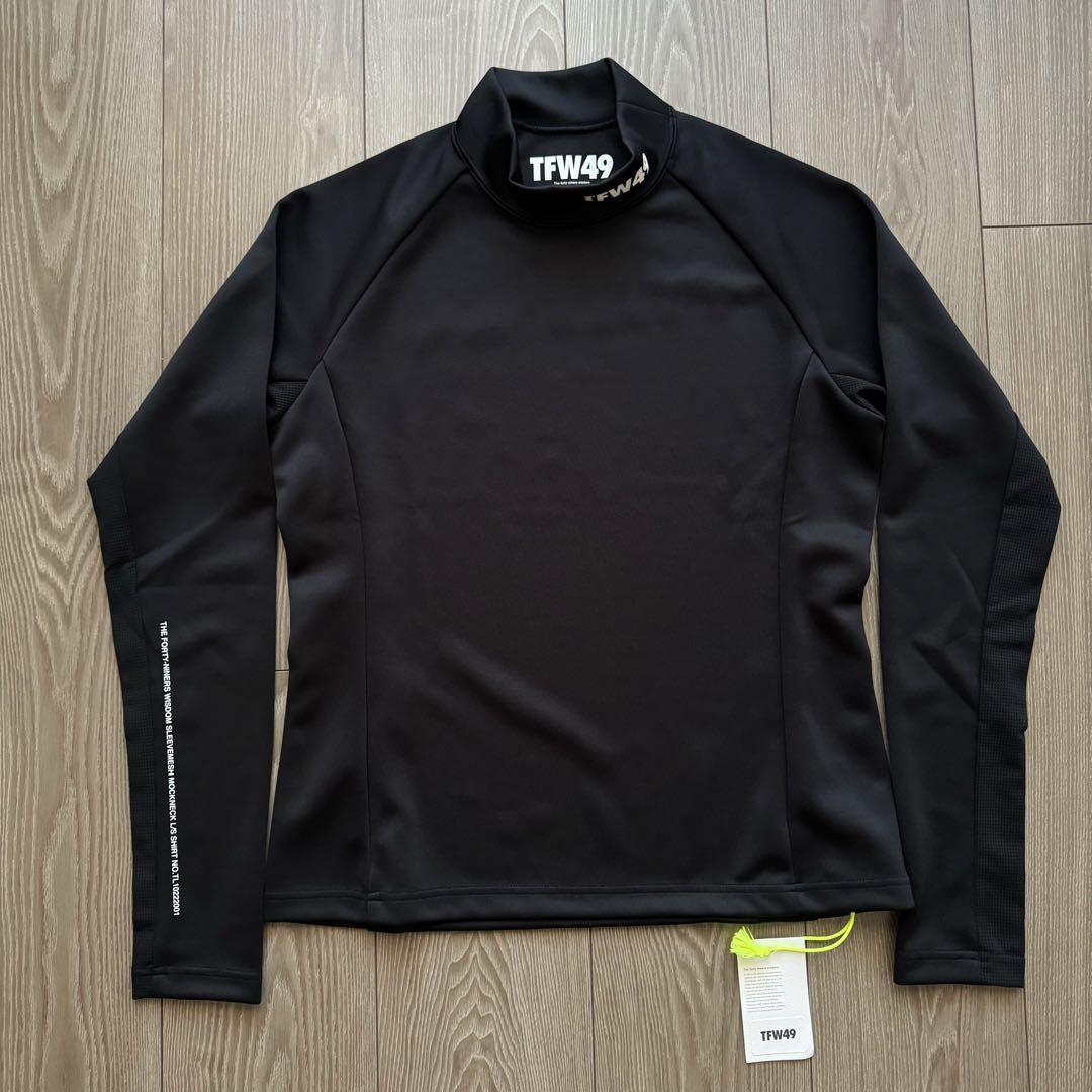 新品未使用　TFW49 長袖　モックネック　S
