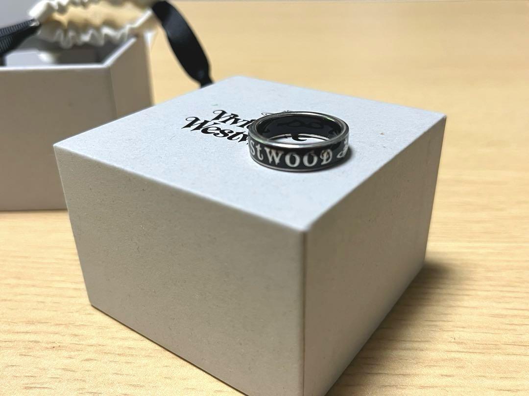 Vivienne Westwood ロゴリング ブラック