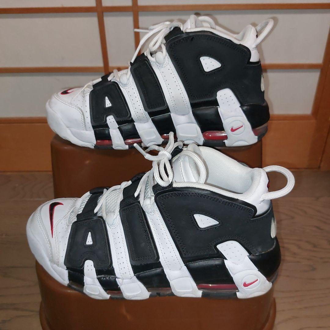 25cm NIKE（ナイキ）AIR MORE UPTEMPO ゼブラ