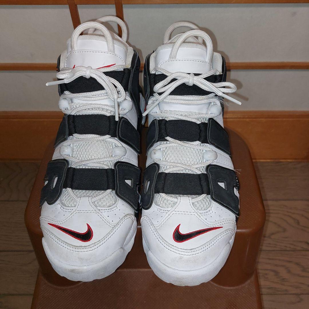 25cm NIKE（ナイキ）AIR MORE UPTEMPO ゼブラ