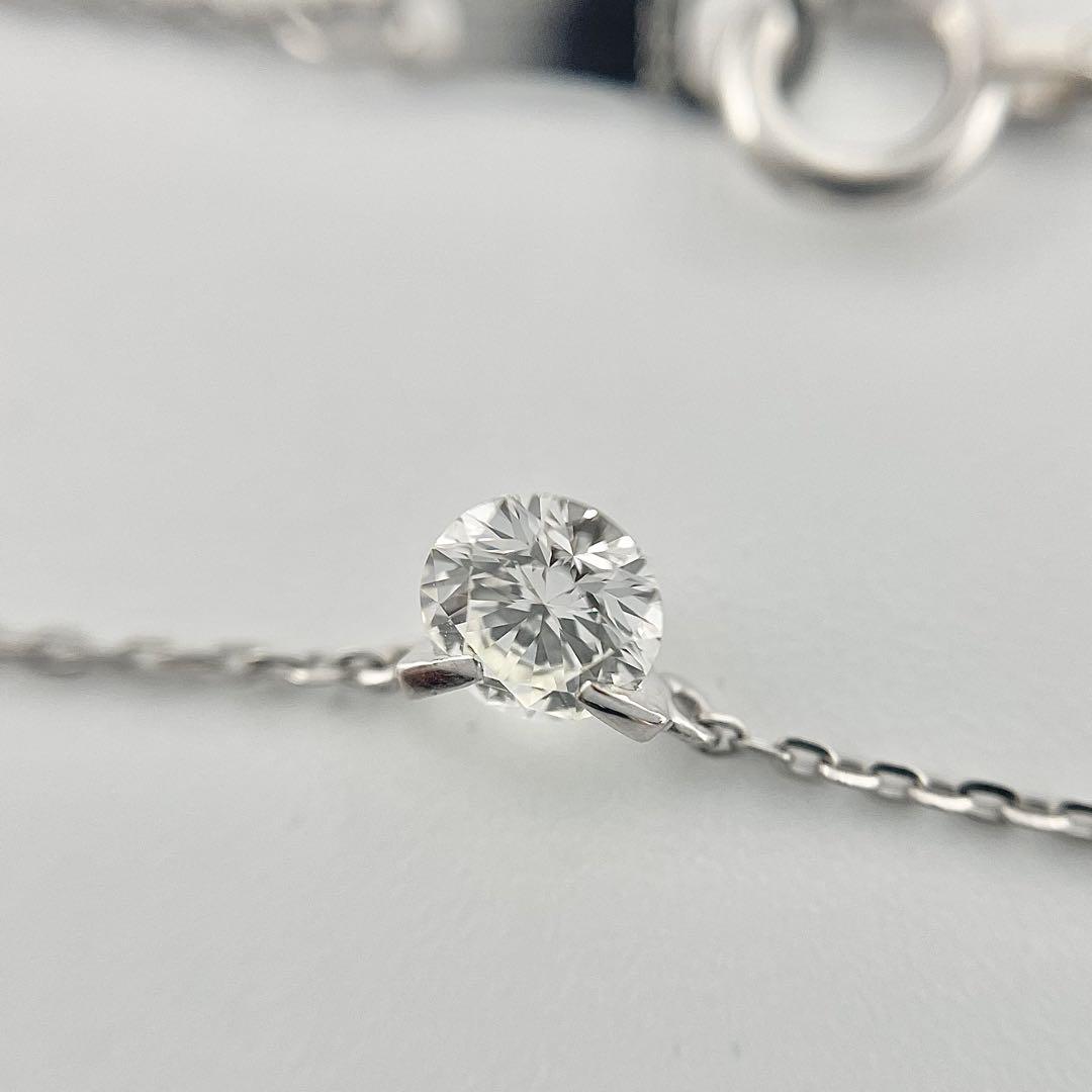 プラチナ900 850 一級品　ダイヤモンド　0,226ct ネックレス