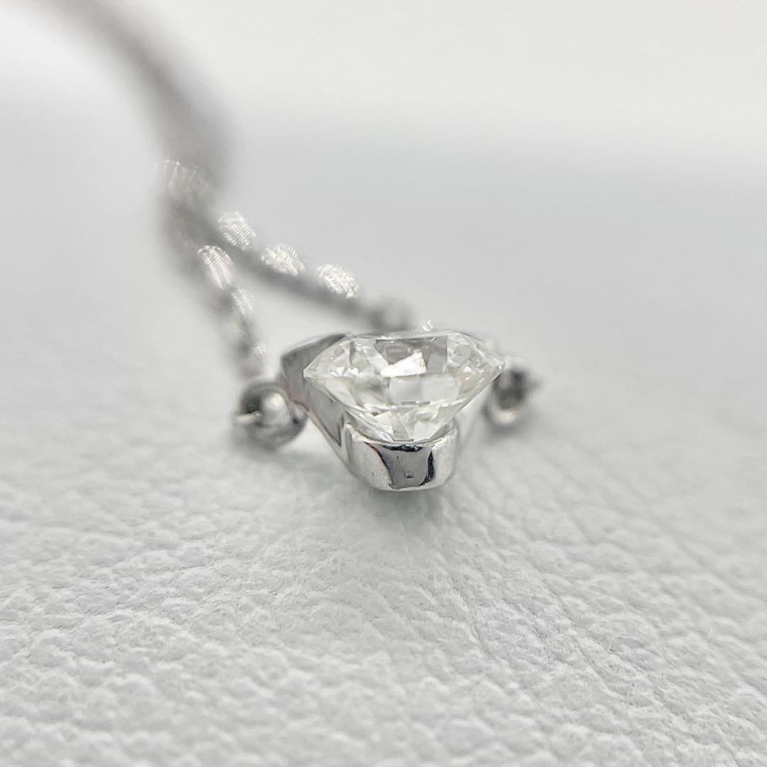 プラチナ900 850 一級品　ダイヤモンド　0,226ct ネックレス