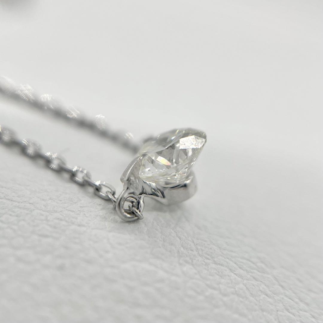 プラチナ900 850 一級品　ダイヤモンド　0,226ct ネックレス