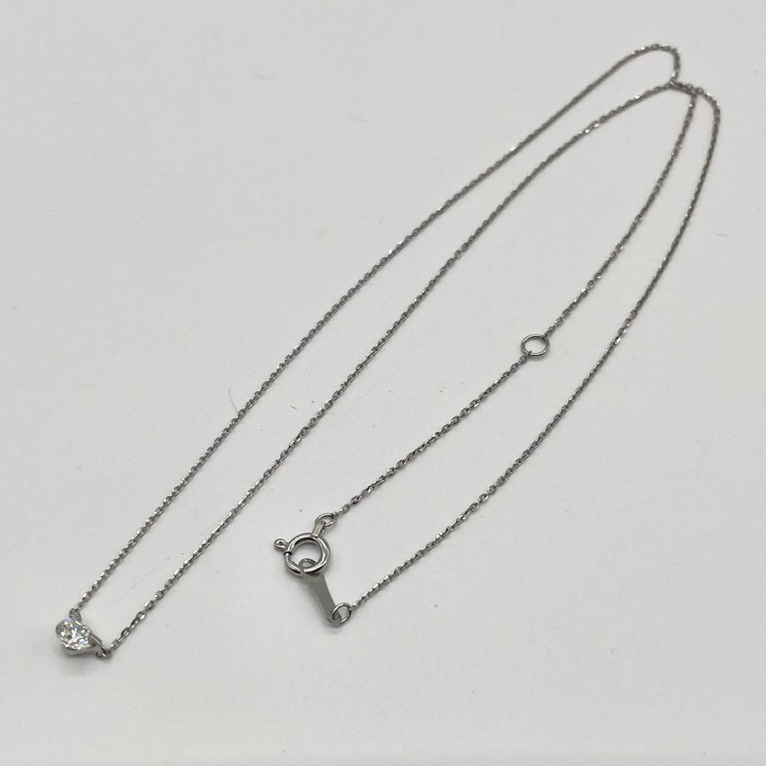 プラチナ900 850 一級品　ダイヤモンド　0,226ct ネックレス