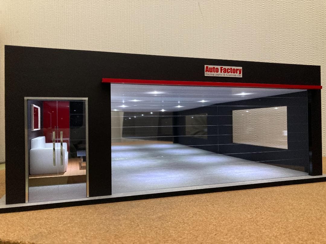 ミニカー専用ジオラマ:1/18 リビングタイプガレージⅠ/男の秘密基地 ミニカー専用ジオラマ:1/18 リビングタイプガレージⅠ/男の秘密基地