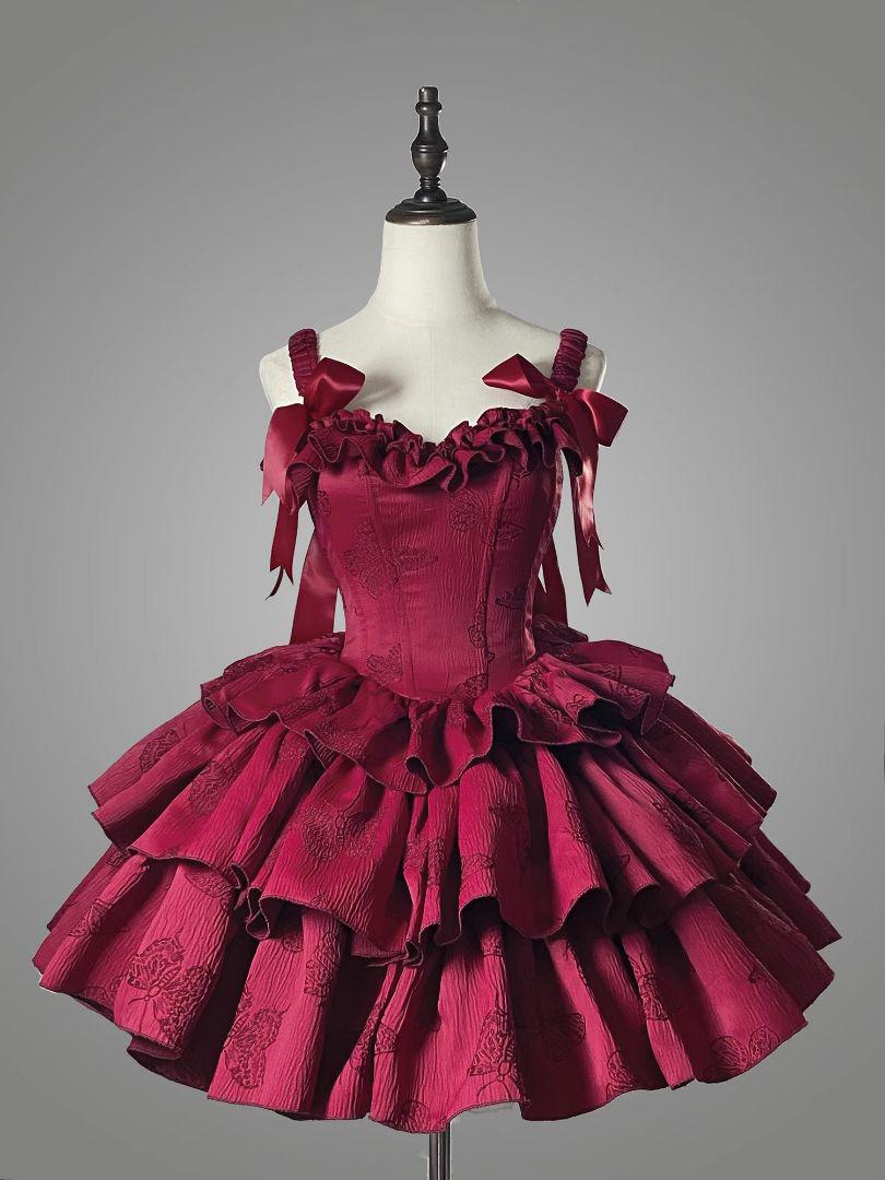 LO1074 lolita オリジナル 洋服 ロリータ ワンピース