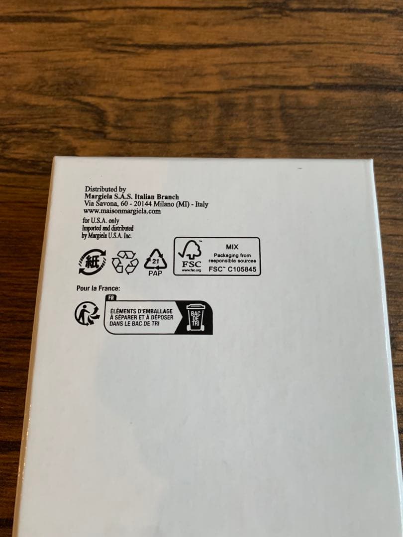 メゾンマルジェラ バイフォールド小銭入れ財布