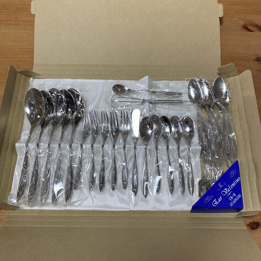 エウル バレンチノステンレスカトラリーセット(28pcs.)