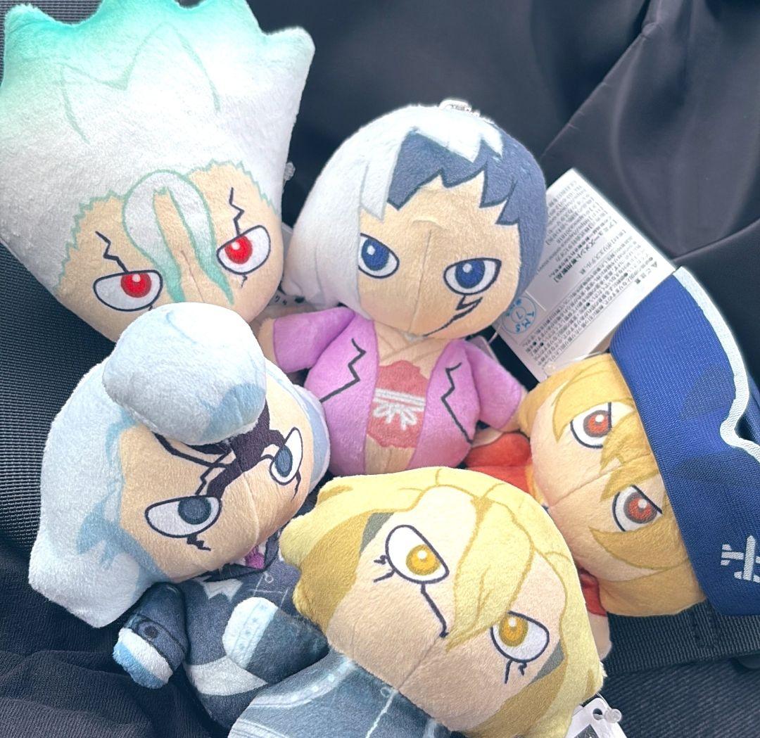 Dr.STONE「編みぐるみ」風マスコット～GiGO限定～　全種セット