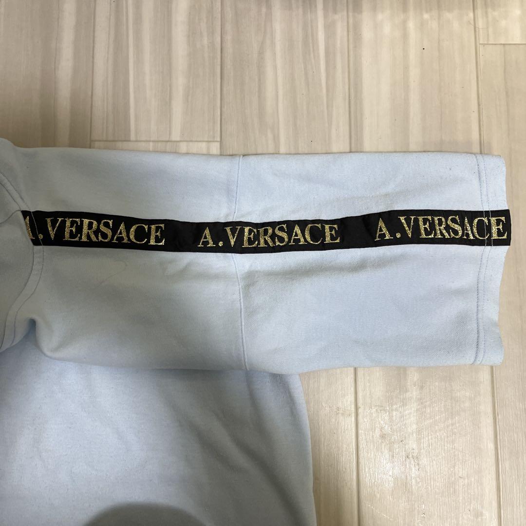 ヴェルサーチ A.VERSACE 半袖 セットアップ Mサイズ オレンジ