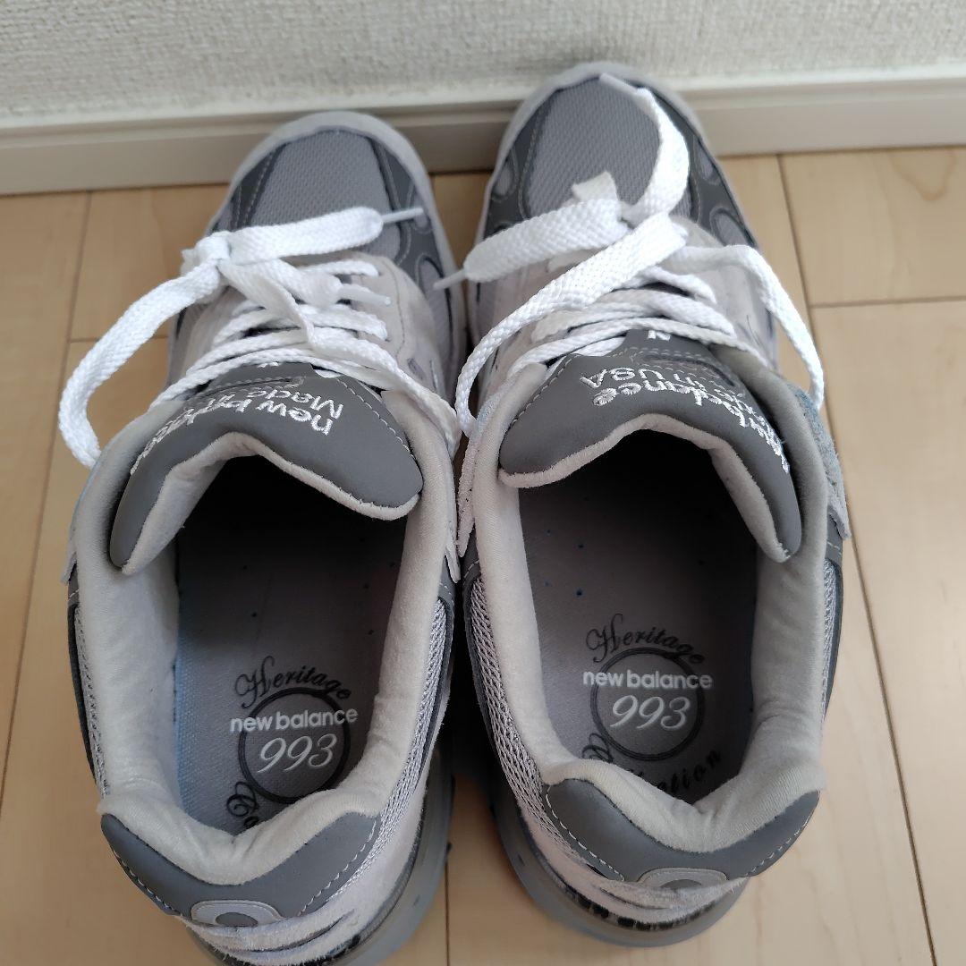 New Balance MR993GL グレー スニーカー