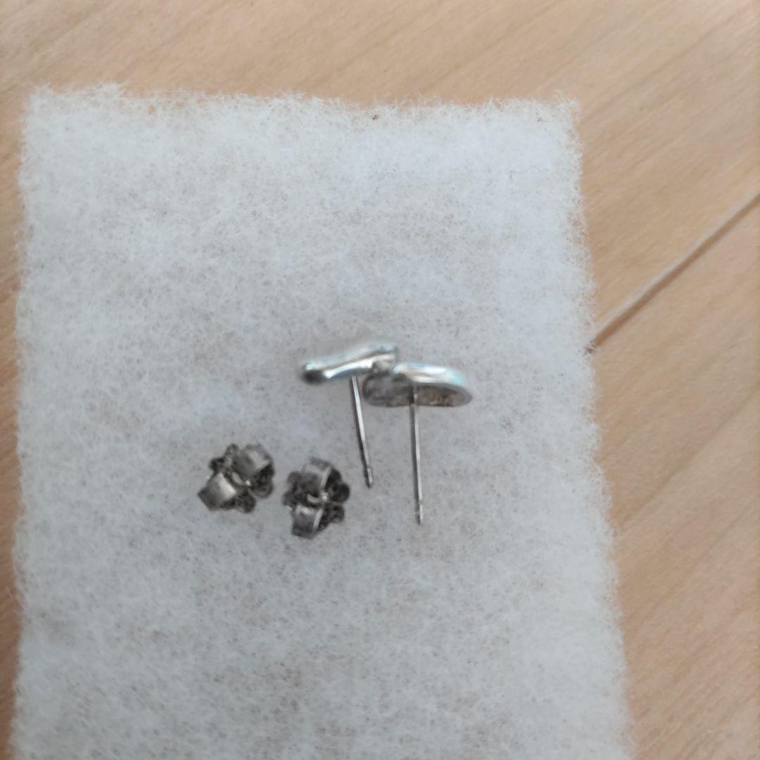 ティファニー　フルハートピアス　シルバー