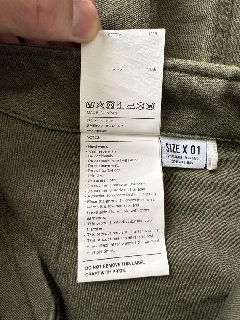 WTAPS WMILL-TROUSER 02 ベイカーパンツ 01 S 美品