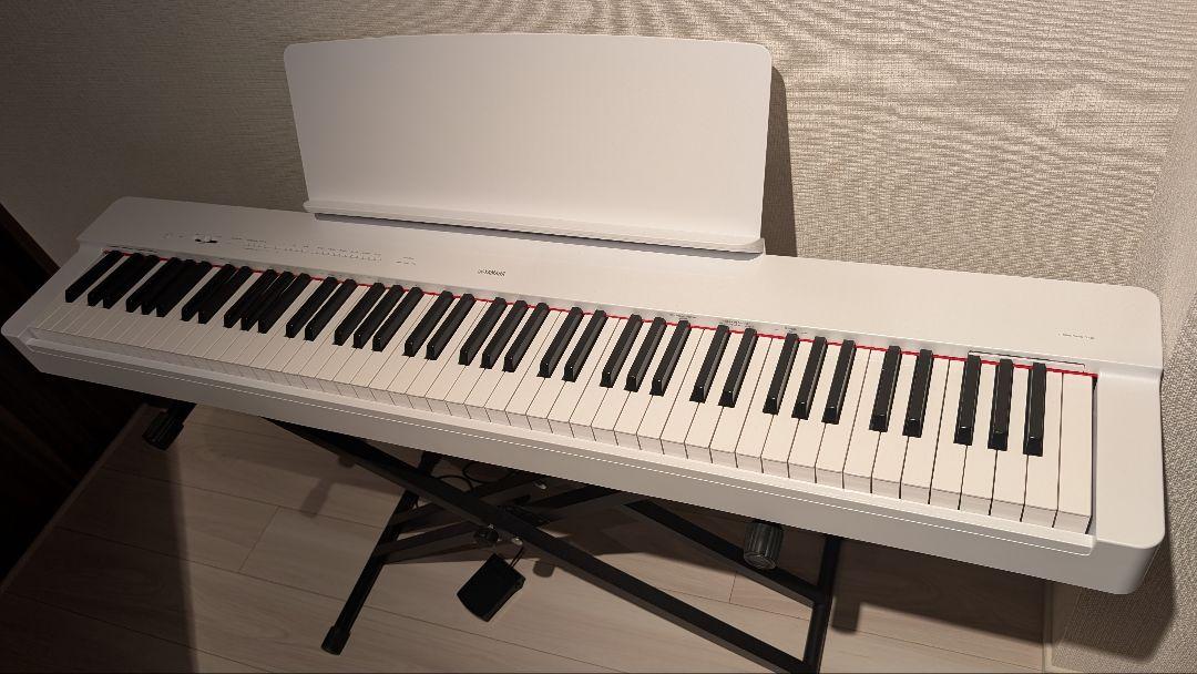ヤマハ YAMAHA p225電子ピアノ ホワイト