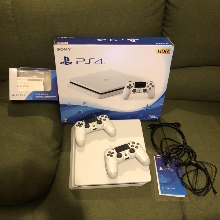 PS4 500GB CUH-2200A グレイシャーホワイト