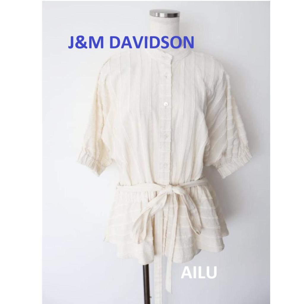 【日本製】J&M DAVIDSON　チュニック　F　オフホワイト　54935
